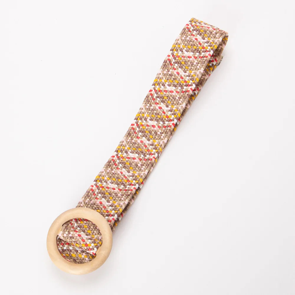 Calla Woven Ring Belt
