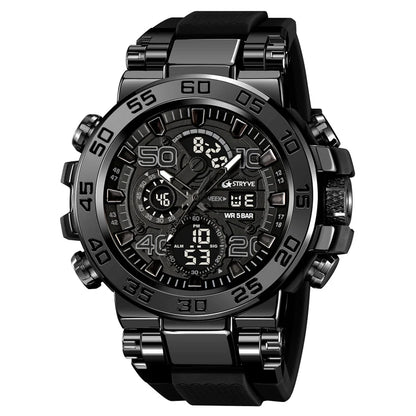 STRYVE 8030: Waterproof & Multifunctional Men's Watch