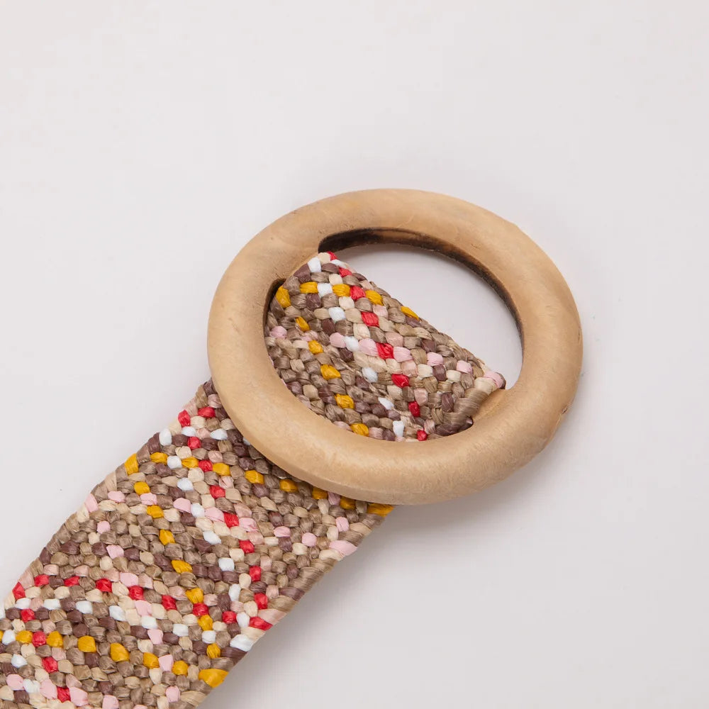Calla Woven Ring Belt