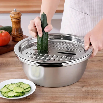 3-in-1 Stainless Steel Kitchen Set