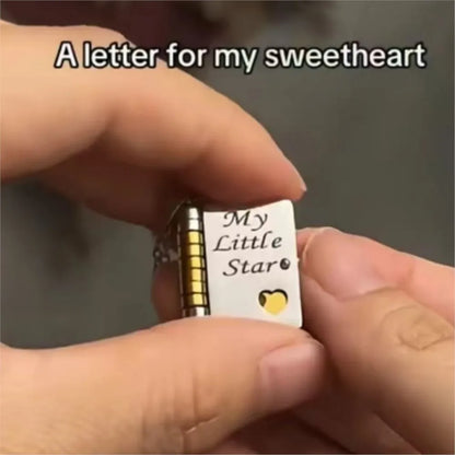 My Little Star Book Necklace