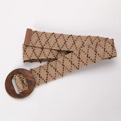 Calla Woven Ring Belt