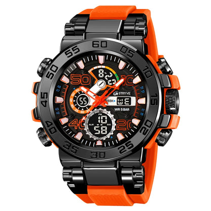 STRYVE 8030: Waterproof & Multifunctional Men's Watch