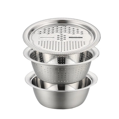 3-in-1 Stainless Steel Kitchen Set