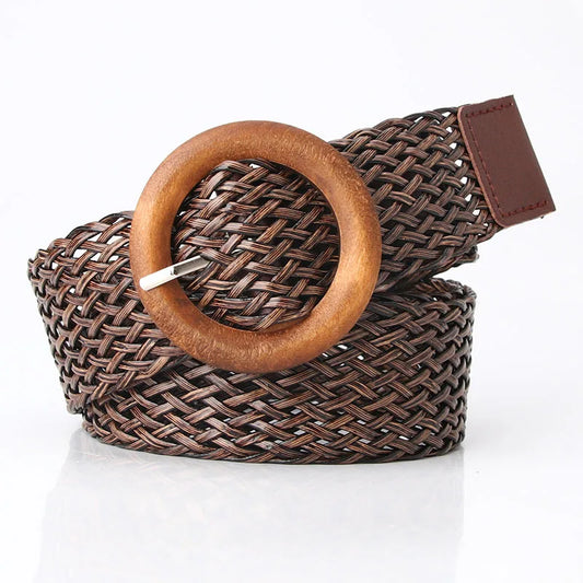 Calla Woven Ring Belt