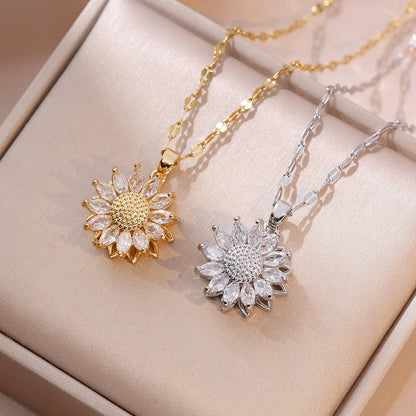The Rotatable Sunflower Necklace: A Symbol of Joy