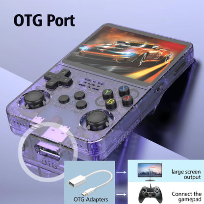 R36S Retro Handheld Game Console with 128GB & 11,000+ Games