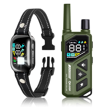 3300Ft Electric Dog Training Collar Remote Control Waterproof Pet Behavior For 5-120lbs Puppy With Vibration Shock