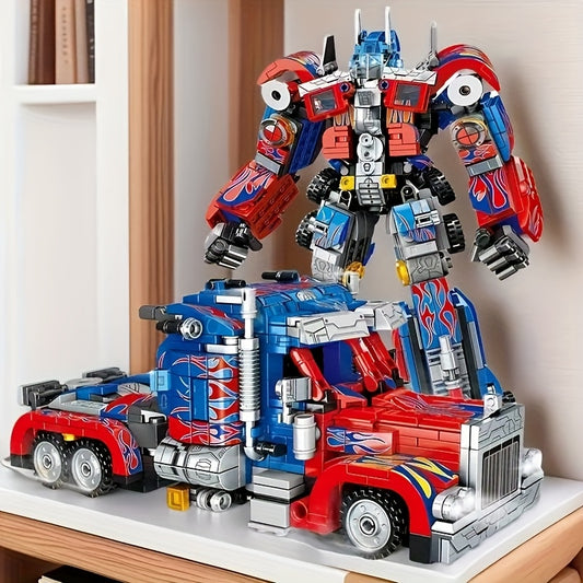 2-in-1 Transforming Car Building Kit