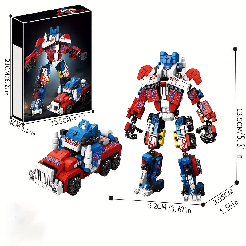 2-in-1 Transforming Car Building Kit